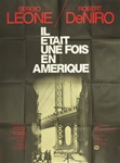 Original French Movie Poster Once Upon A Time In America
Vintage Movie Poster
Sergio Leone