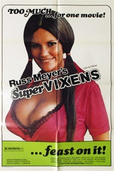 Original French Movie Poster Supervixens
Vintage Movie Poster
Russ Meyer