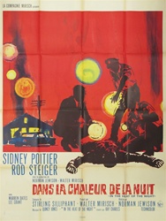 Original French Movie Poster In the Heat Of The Night
Vintage Movie Poster
Sidney Poitier