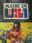 Original French Movie Poster Made In U.S.A.
Vintage Movie Poster
Anna Karina