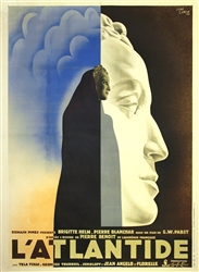 Original French Movie Poster L' Atlantide
Vintage Movie Poster
Pabst