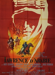 Original French Movie Poster Lawrence of Arabia
Vintage Movie Poster
David Lean
Best Picture