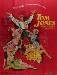 French Movie Poster Tom Jones
Vintage Movie Poster