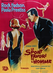 French Movie Poster Man's Favorite Sport
Vintage Movie Poster
Rock Hudson