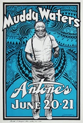 Muddy Waters Original Concert Poster
