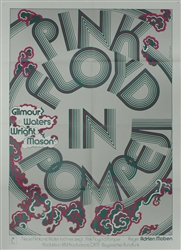 Pink Floyd Live At Pompii Original German Movie Poster
Vintage Movie Poster