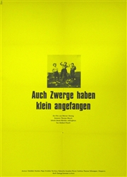 Even Dwarfs Started Small Original German Movie Poster
Vintage Movie Poster
Werner Herzog
