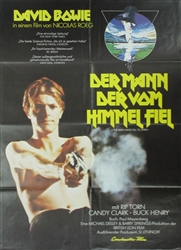 The Man Who Fell To Earth Original German Movie Poster
Vintage Movie Poster
David Bowie