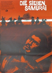 Seven Samurai Original German Movie Poster
Vintage Movie Poster
Kurosawa