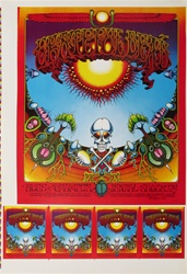 Aoxoamoxoa Grateful Dead And Sons Of Champlin Original Concert Poster
Vintage Rock Poster