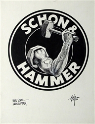 Rick Griffin Original Schon & Hammer Drawing
Rick Griffin Memorabilia