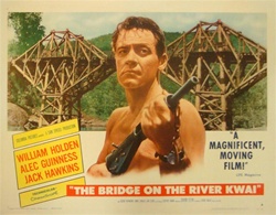 The Bridge on the River Kwai Original US Half Sheet
Vintage Movie Poster
David Lean