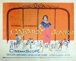 Carmen Jones Original US Half Sheet
Vintage Movie Poster
Dorothy Dandridge