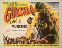 Godzilla Original US Half Sheet