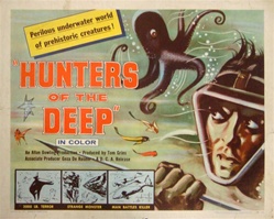 Hunters of the Deep Original US Half Sheet