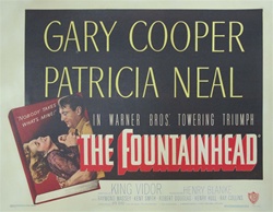 The Fountainhead Original US Half Sheet