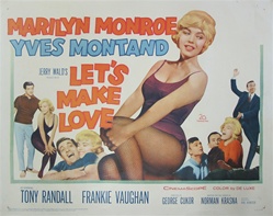 Let's Make Love Original US Half Sheet
Vintage Movie Poster
Marilyn Monroe