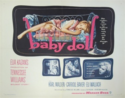 Baby Doll Original US Half Sheet
Vintage Movie Poster
Kazan