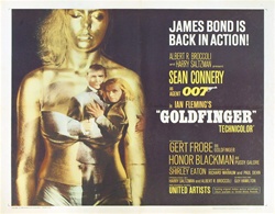 Goldfinger Original US Half Sheet
Vintage Movie Poster