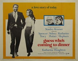 Guess Who's Coming To Dinner Original US Half Sheet
Vintage Movie Poster
Sidney Poitier