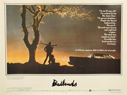 Badlands Original US Half Sheet
Vintage Movie Poster
Martin Sheen