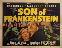 Son Of Frankenstein Original US Half Sheet
Vintage Movie Poster

Jean Arthur