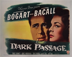 Dark Passage Original US Half Sheet