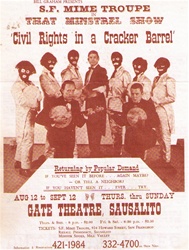 S.F. Mime Troupe Original Handbill