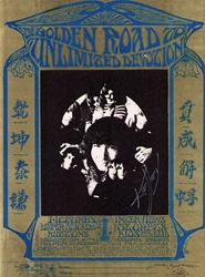 Golden Road To Unlimited Devotion Original Concert Handbill