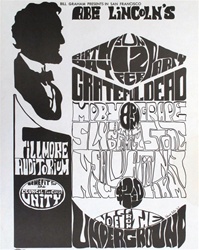 Grateful Dead And Moby Grape Original Concert Handbill
Vintage Rock Poster