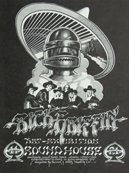 Rick Griffin Art Exhibition Original Handbill
Rick Griffin Memorabilia
Rock Poster