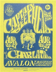 FD 23 Captain Beefheart And His Magic Band Original Concert Handbill
Vintage Rock Poster
Mouse and Kelley