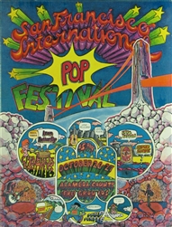 San Francisco International Pop Festival Original Concert Handbill
Vintage Rock Poster
Big Brother And The Holding Company