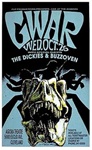 Derek Hess Gwar Original Rock Concert Poster