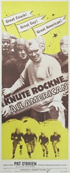 Knute Rockne Original US Insert