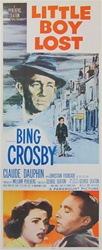 Little Boy Lost Original US Insert
Vintage Movie Poster
Bing Crosby