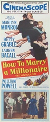 How to Marry a Millionaire Original US Insert
