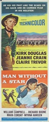 Man Without a Star Original US Insert