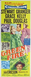 Green Fire Original US Insert
Vintage Movie Poster
Grace Kelly