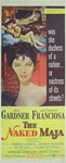 The Naked Maja Original US Insert
Vintage Movie Poster
Ava Gardner