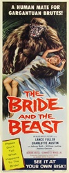 The Bride And The Beast Original US Insert
Vintage Movie Poster