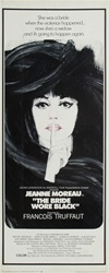 The Bride Wore Black Original US Insert
Vintage Movie Poster