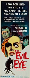 The Evil Eye Original US Insert
Vintage Movie Poster