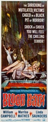 Blood Bath Original US Insert
Vintage Movie Poster