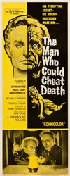 The Man Who Could Cheat Death Original US Insert
Vintage Movie Poster