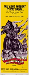 Werewolves On Wheels Original US Insert
Vintage Movie Poster