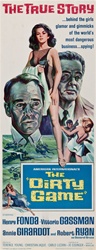 The Dirty Game Original US Insert
Vintage Movie Poster