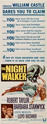 The Night Walker Original US Insert
Vintage Movie Poster