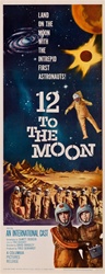 12 To The Moon Original US Insert
Vintage Movie Poster