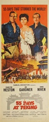 55 Days at Peking Original US Insert
Vintage Movie Poster